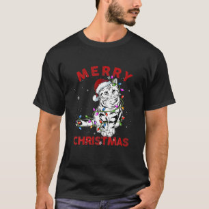 Cute Cat Santa Hat-kerstkleden T-shirt