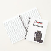 Cute Cat Schemes Notitieboek (Binnen)