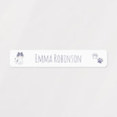 Cute Cat School Preschool Daycare Labels (Design 2)