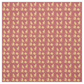 Cute Cat Seamless Patroon Stof
