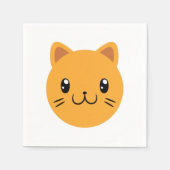 Cute Cat Servet (Voorkant)