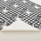 Cute Cat Sherpa Blanket Sherpa Deken (3/4)