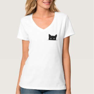 Cute Cat Shirt, kattenhiding in zakje Shirt