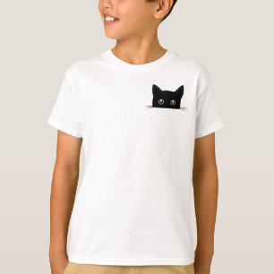 Cute Cat Shirt, kattenhiding in zakje Shirt