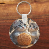 Cute Cat Sleutelhanger (Voorkant)