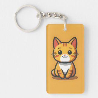Cute Cat Sleutelhanger