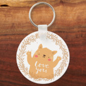 Cute Cat Sleutelhanger (Voorkant)