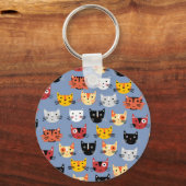 Cute Cat Sleutelhanger (Voorkant)