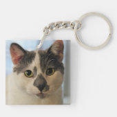 Cute Cat Sleutelhanger (Achterkant)