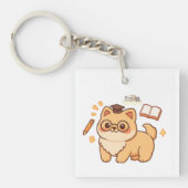 Cute Cat Sleutelhanger (voorkant)