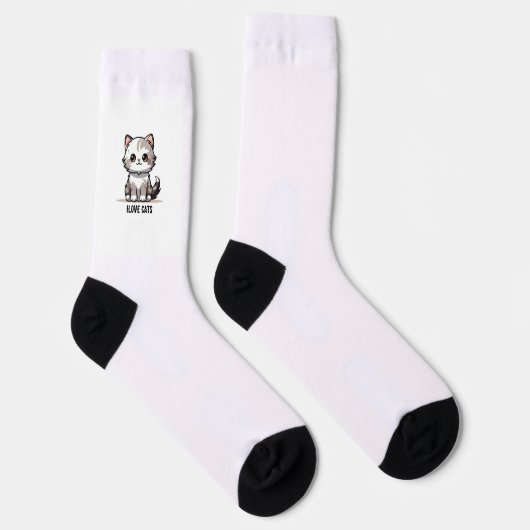 Cute Cat Socks Sokken (Rechts)