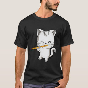 Cute Cat-speelflens T-shirt