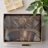 Cute Cat Steampunk with Hat 13X19 Tissuepapier (Geschenk)