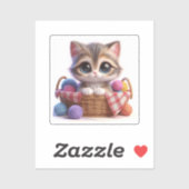 Cute Cat Sticker (Vel)