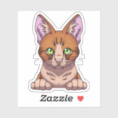Cute Cat Sticker (Vel)