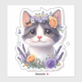Cute Cat Sticker (Vel)
