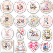 Cute Cat Stickers (Voorkant)
