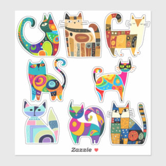 Cute Cat Stickers