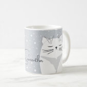 Cute cat, symbool van 2023. koffiemok (Voorkant rechts)