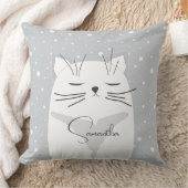 Cute cat, symbool van 2023. kussen (Deken)