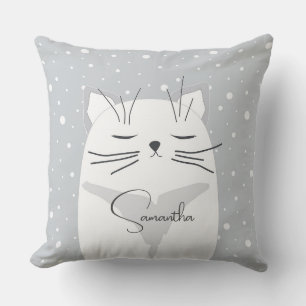 Cute cat, symbool van 2023. kussen