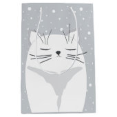 Cute cat, symbool van 2023. medium cadeauzakje (Voorkant)