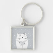 Cute cat, symbool van 2023. sleutelhanger (Voorkant)