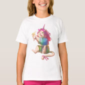 Cute Cat T-Shirt (Voorkant)