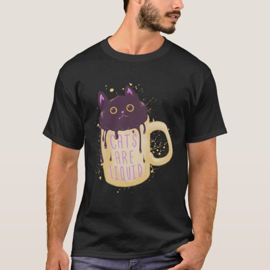 Cute Cat T-shirt (Voorkant)