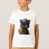 Cute Cat T-Shirt (Voorkant)