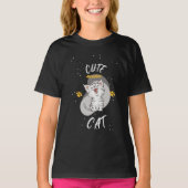 Cute Cat T-shirt (Voorkant)