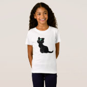 Cute Cat T-shirt (Voorkant volledig)