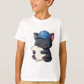 Cute Cat T-Shirt (Voorkant)