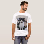Cute cat T-Shirt (Voorkant volledig)