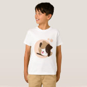 Cute Cat T-shirt (Voorkant volledig)