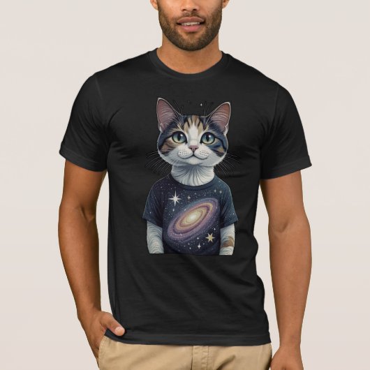 Cute Cat T-shirt (Voorkant)