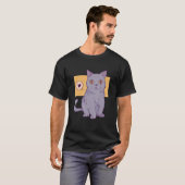 Cute Cat T-shirt (Voorkant volledig)