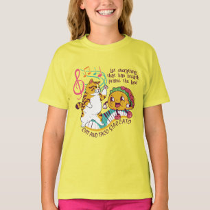 Cute CAT TACO STACCATO T-shirt
