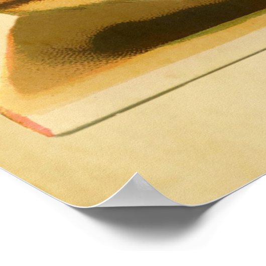 Cute Cat Teacup Poster (Hoek)