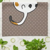 Cute Cat Theedoek (Gevouwen)