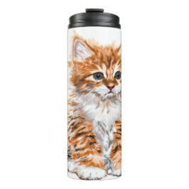 Cute Cat Thermal Tumbler Thermosbeker