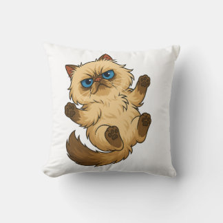 Cute Cat Throw Pillow Kussen