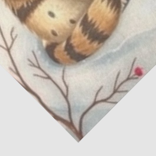 Cute Cat Tissue Paper Tissuepapier (Detail)