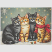 Cute Cat Tissue Paper Tissuepapier (Voorkant)