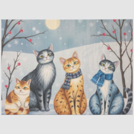 Cute Cat Tissue Paper Tissuepapier