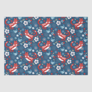 Cute Cat Tissue Paper Tissuepapier