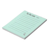Cute Cat To-Do List Notepad Notitieblok (Linkerzijde)