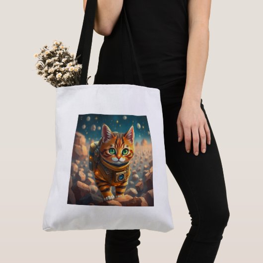 Cute Cat Tote Bag (Dichtbij)