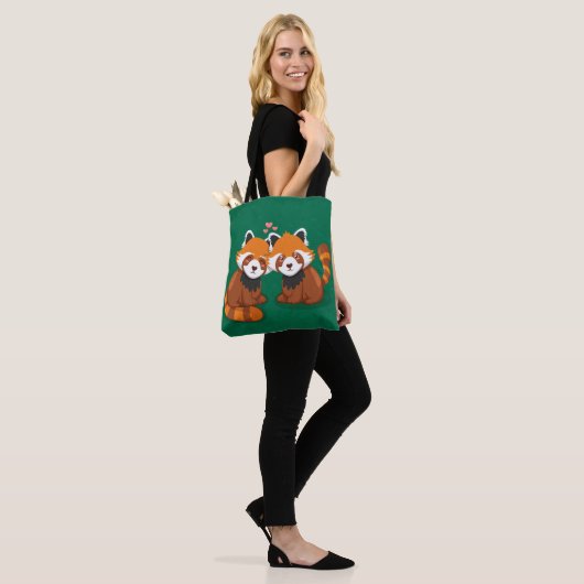 Cute Cat Tote Bag (Op model)
