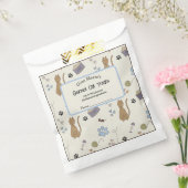 Cute Cat Trees Favor Bag Bedankzakje (Gezegeld)
